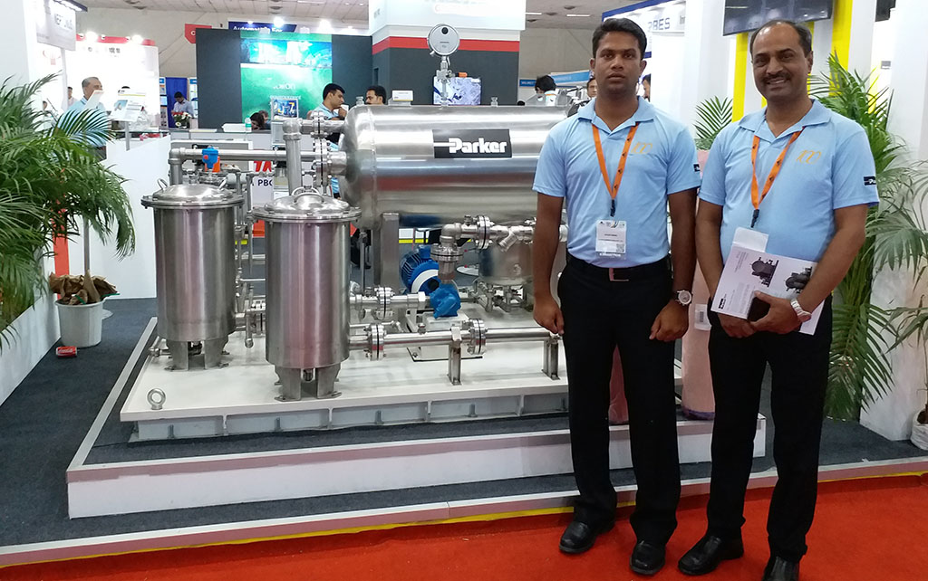 Turbine Lubrication Oil Coalescing System presented in Exhibition